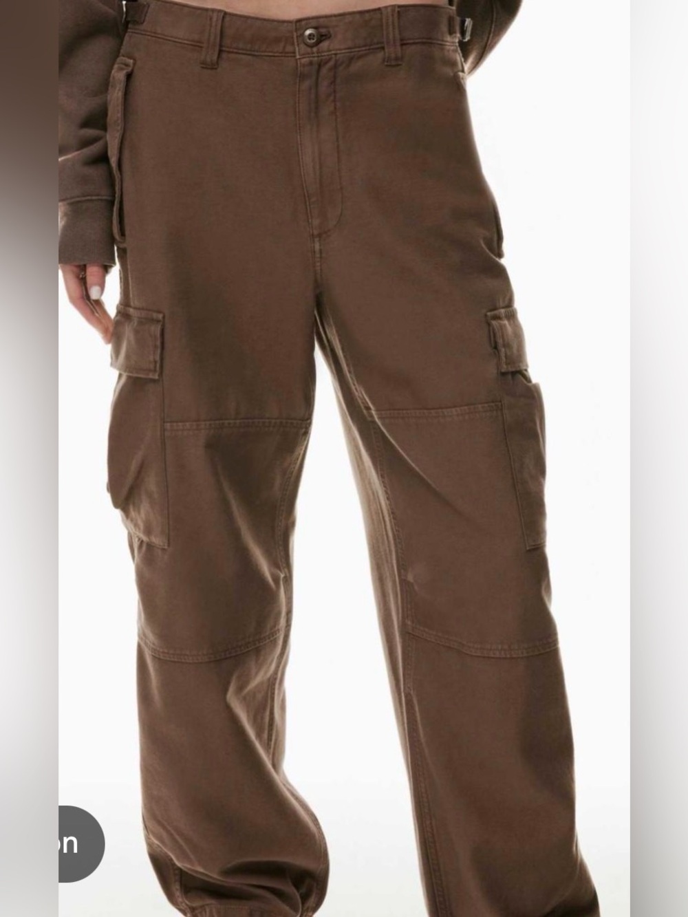 TNA Aritizia Brown Cargo‎ Pants - size 00